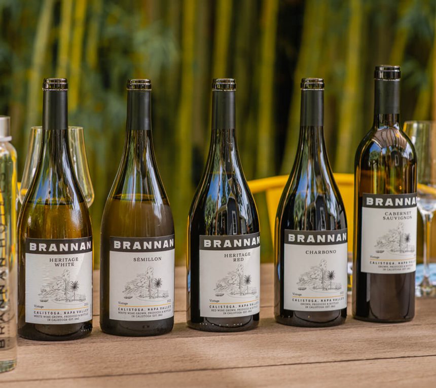 Brannan Wines Exclusive Tastings Historic Calistoga Napa Valley